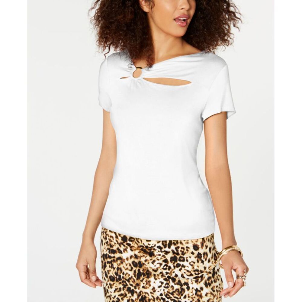 Thalia Sodi Cutout O-Ring Top